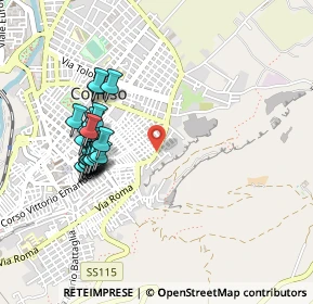 Mappa Via Carlo Emanuele Buscaglia, 97013 Comiso RG, Italia (0.525)