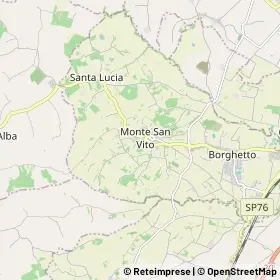 Mappa Monte San Vito