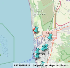 Mappa Via delle Mimose, 56122 Pisa PI, Italia (6.67538)