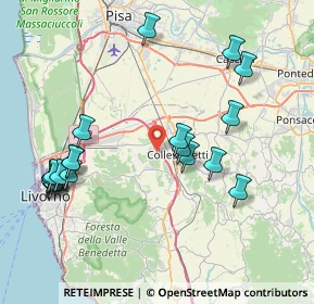 Mappa 57014 Collesalvetti LI, Italia (9.222)