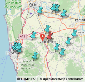 Mappa 57014 Collesalvetti LI, Italia (8.834)