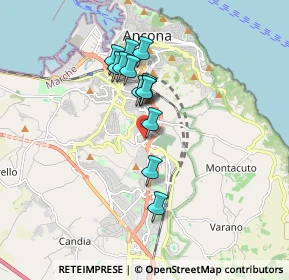 Mappa Via P. Ranieri, 60128 Ancona AN, Italia (1.42538)