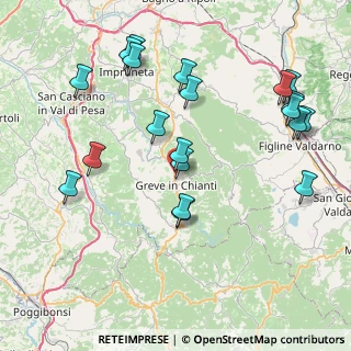 Mappa Via Mario Rossi, 50022 Greve in Chianti FI, Italia (9.316)