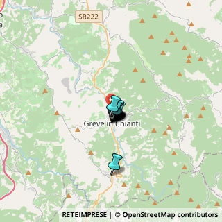 Mappa Via Mario Rossi, 50022 Greve in Chianti FI, Italia (1.274)