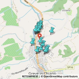 Mappa Via Mario Rossi, 50022 Greve in Chianti FI, Italia (0.28261)