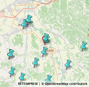 Mappa Via E. Berlinguer, 56033 Capannoli PI, Italia (6.178)