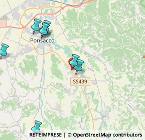 Mappa Via E. Berlinguer, 56033 Capannoli PI, Italia (6.58867)