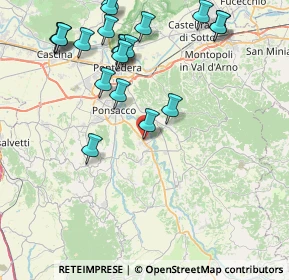 Mappa Via E. Berlinguer, 56033 Capannoli PI, Italia (9.875)