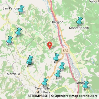 Mappa CAP, 50028 Tavarnelle Val di Pesa FI, Italia (3.06091)