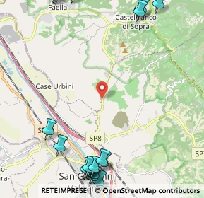 Mappa Strada Provinciale, 52028 Terranuova Bracciolini AR, Italia (3.37556)
