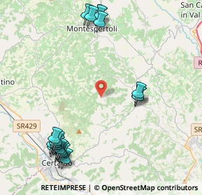 Mappa Via di Sticciano, 50052 Certaldo FI, Italia (5.479)