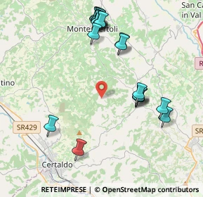 Mappa Via di Sticciano, 50052 Certaldo FI, Italia (4.56)