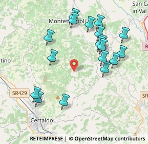 Mappa Via di Sticciano, 50052 Certaldo FI, Italia (4.27056)