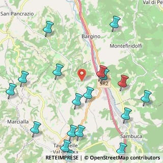 Mappa Strada Romita, 50028 Tavarnelle Val di Pesa FI, Italia (3.1165)