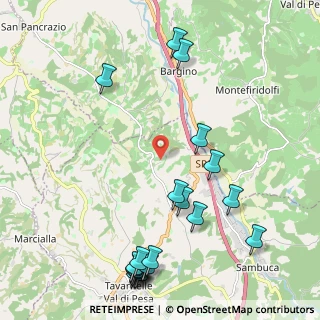 Mappa Strada Romita, 50028 Tavarnelle Val di Pesa FI, Italia (2.8435)