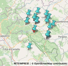 Mappa Via Fratelli Cervi, 61046 Piobbico PU, Italia (12.7875)