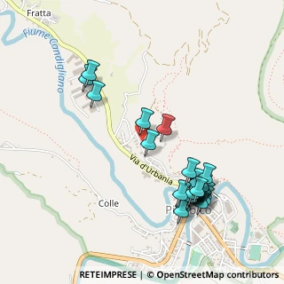 Mappa Via Fratelli Cervi, 61046 Piobbico PU, Italia (0.55385)
