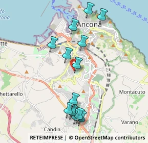 Mappa Via Palombare, 60127 Ancona AN, Italia (2.10231)