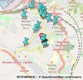 Mappa Via Palombare, 60127 Ancona AN, Italia (0.792)