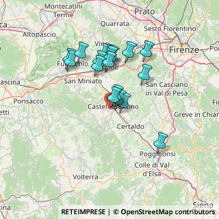 Mappa Piazza Fratelli Cervi, 50051 Castelfiorentino FI, Italia (12.37667)