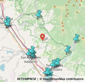 Mappa 0 Localita' Fossato, 52028 Terranuova Bracciolini AR (6.2265)