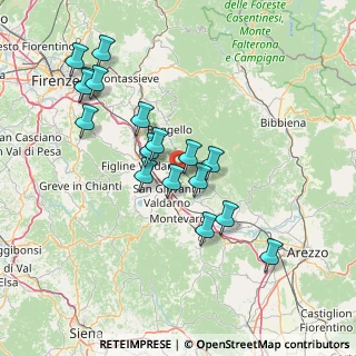 Mappa 0 Localita' Fossato, 52028 Terranuova Bracciolini AR (14.90412)
