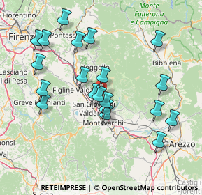 Mappa 0 Localita' Fossato, 52028 Terranuova Bracciolini AR (15.7485)