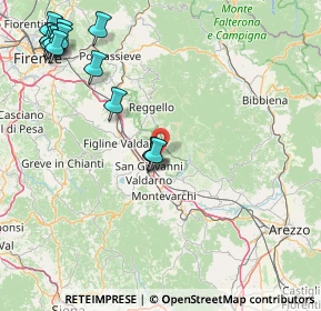 Mappa 0 Localita' Fossato, 52028 Terranuova Bracciolini AR (21.80357)