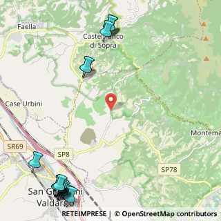 Mappa 0 Localita' Fossato, 52028 Terranuova Bracciolini AR (3.63053)