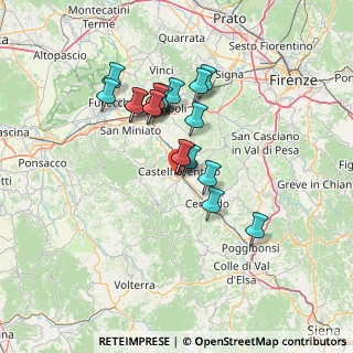 Mappa Via Profeti, 50051 Castelfiorentino FI, Italia (11.75211)