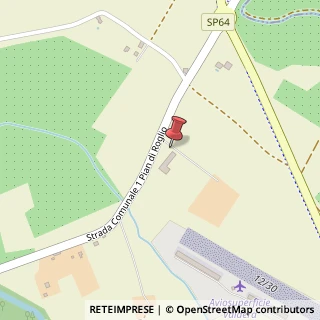 Mappa Strada Comunale Pian di Roglio, 12, 56033 Capannoli, Pisa (Toscana)