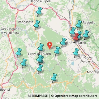Mappa Via Convertoie, 50022 Greve in Chianti FI, Italia (9.3705)