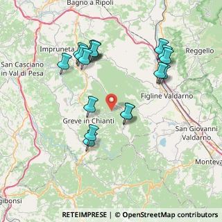 Mappa Via Convertoie, 50022 Greve in Chianti FI, Italia (7.97333)
