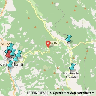 Mappa Via Convertoie, 50022 Greve in Chianti FI, Italia (3.48)