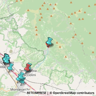 Mappa P.za Nannini, 52024 Loro Ciuffenna AR, Italia (7.377)