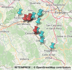 Mappa Via Giuseppe Brodolini, 50051 Castelfiorentino FI, Italia (11.79667)