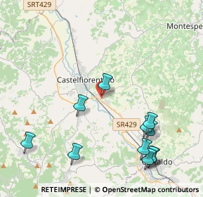 Mappa Via Giuseppe Brodolini, 50051 Castelfiorentino FI, Italia (5.05)