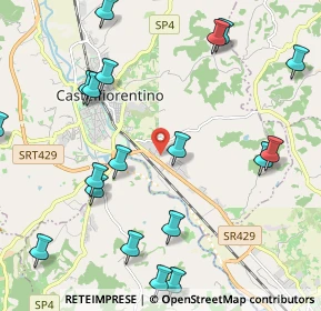 Mappa Via Giuseppe Brodolini, 50051 Castelfiorentino FI, Italia (2.7705)