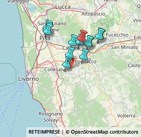 Mappa Via la Tana, 56040 Crespina Lorenzana PI, Italia (11.48846)