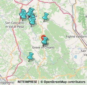 Mappa 50022 Greve in Chianti FI, Italia (8.39308)