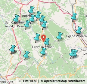 Mappa 50022 Greve in Chianti FI, Italia (9.247)