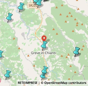 Mappa 50022 Greve in Chianti FI, Italia (6.88938)