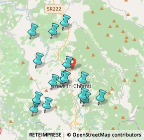 Mappa 50022 Greve in Chianti FI, Italia (4.03067)