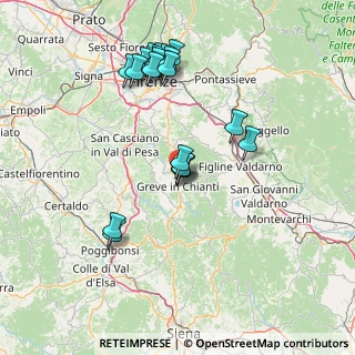 Mappa 50022 Greve in Chianti FI, Italia (15.524)