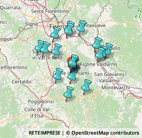 Mappa 50022 Greve in Chianti FI, Italia (10.173)