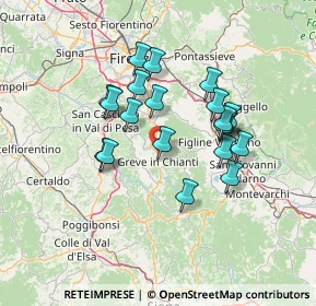 Mappa 50022 Greve in Chianti FI, Italia (12.191)