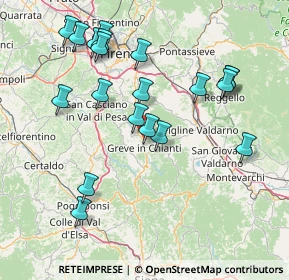 Mappa 50022 Greve in Chianti FI, Italia (16.871)