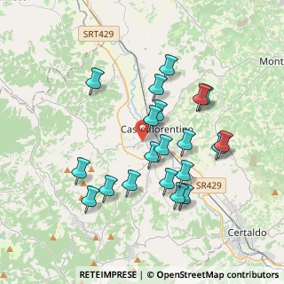 Mappa Via Caduti della Libertà, 50051 Castelfiorentino FI, Italia (3.6045)