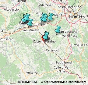 Mappa Via Nicola Pistelli, 50051 Castelfiorentino FI, Italia (11.79071)