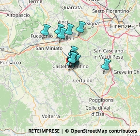 Mappa Via Nicola Pistelli, 50051 Castelfiorentino FI, Italia (6.96714)